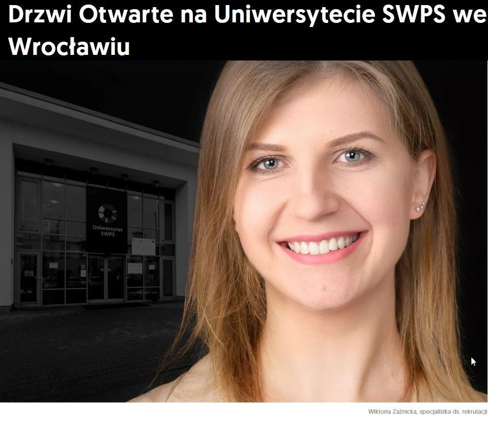 Drzwi Otwarte Uniwersytetu SWPS we Wrocławiu