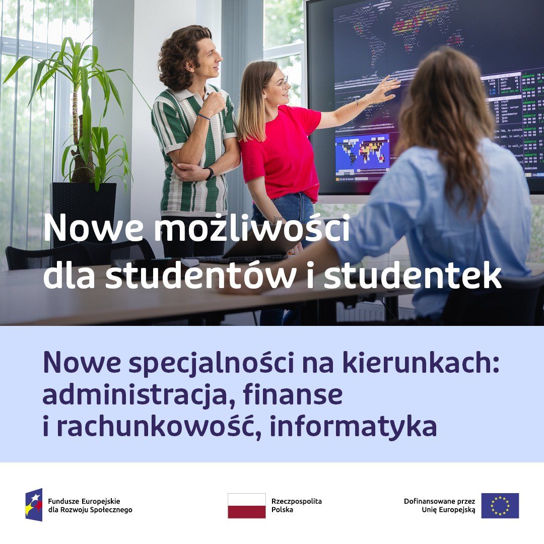 Nowe specjalności na Uniwersytecie DSW