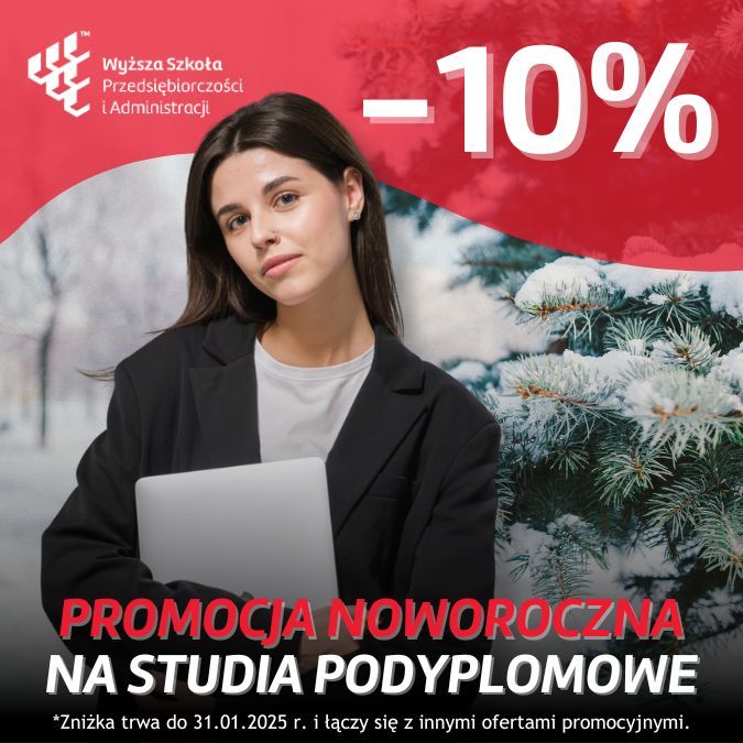 Promocja noworoczna na studia podyplomowe w WSPA