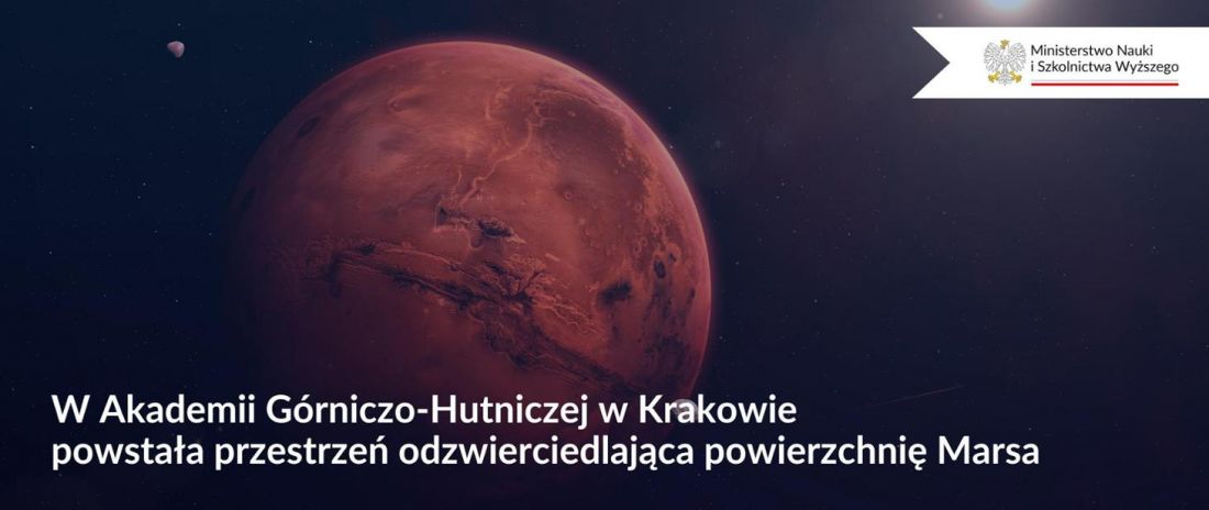 Marsjański tor dla łazików na AGH